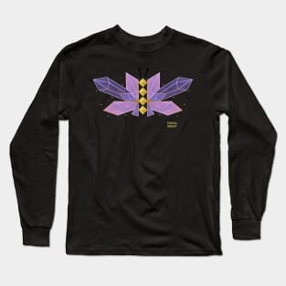 Crystal Butterfly Long Sleeve T-Shirt